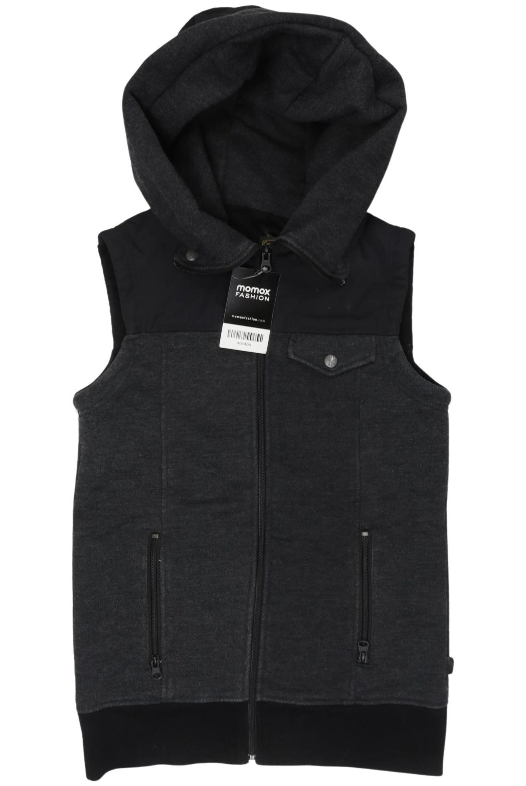 BURTON Vest in XS in Grey: front