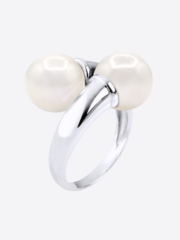 Bague 'Cagnes' Ateliers Saint Germain en blanc : devant