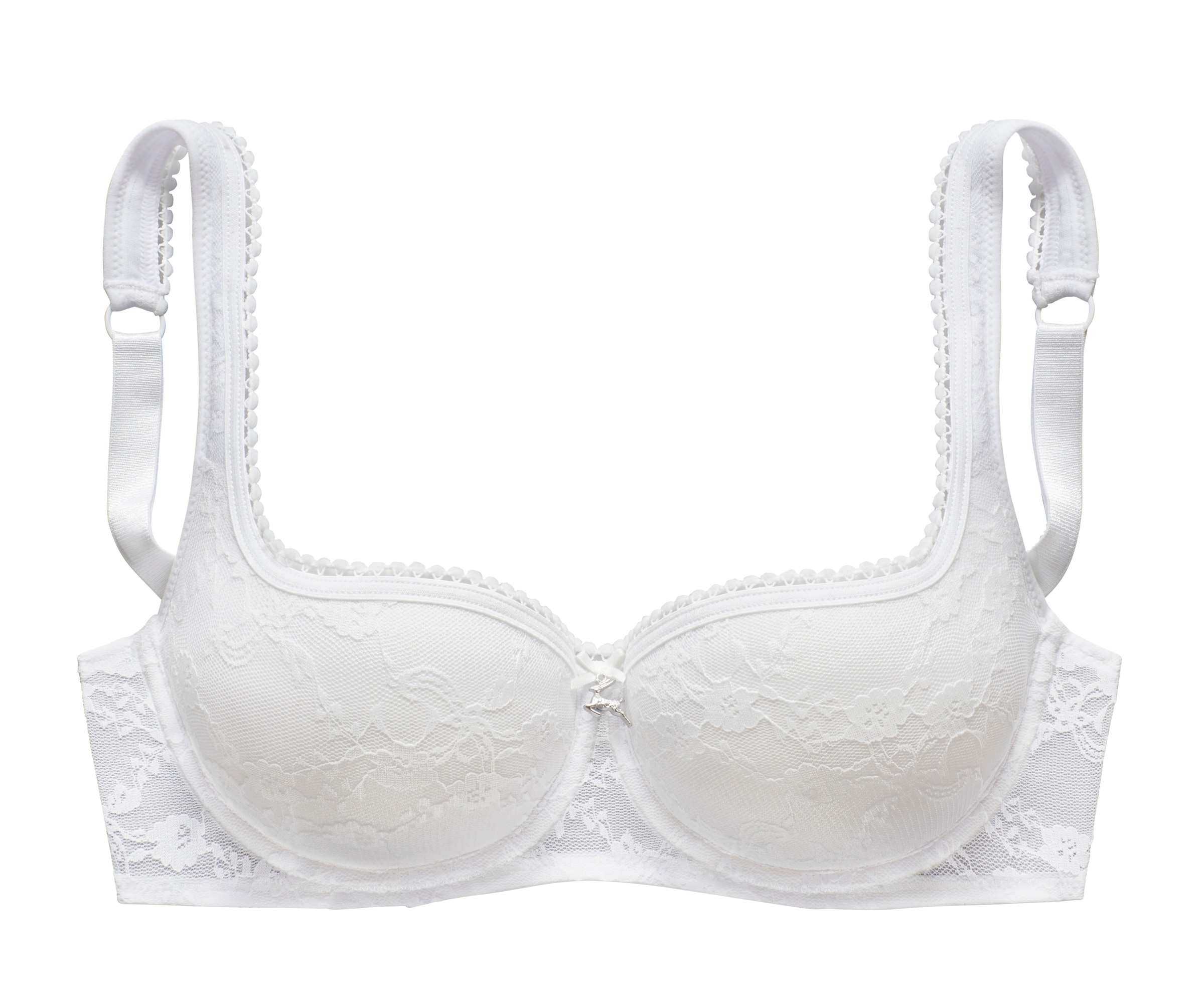LASCANA Balconette BH i hvid: forside