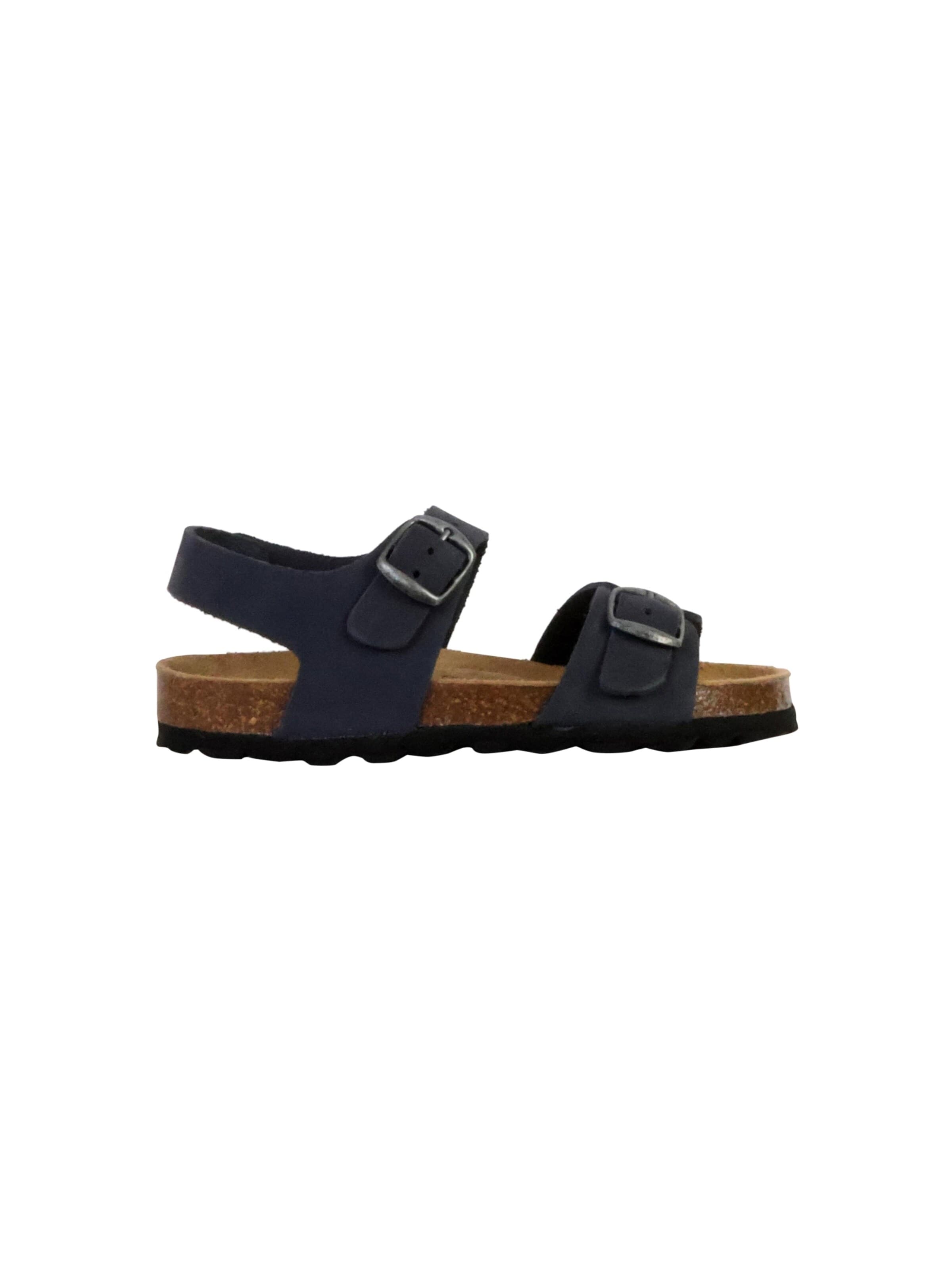 Chaussure basse 'Leder-Pantoletten für Kinder' The Divine Factory en bleu