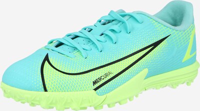 NIKE Chaussure de foot 'Vapor 14' en turquoise / jaune fluo / noir, Vue avec produit