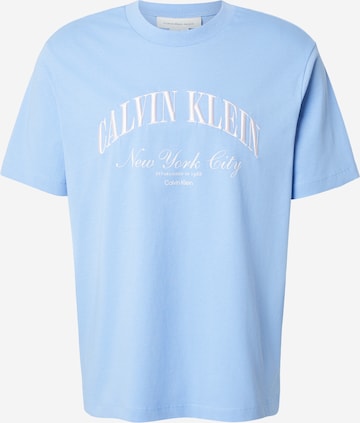 Calvin Klein Jeans Póló - kék: elől