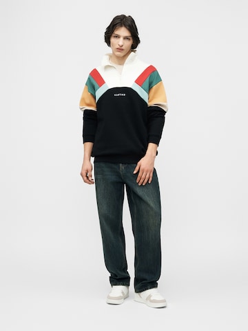 Sweat-shirt 'ALECK' Kaotiko en beige