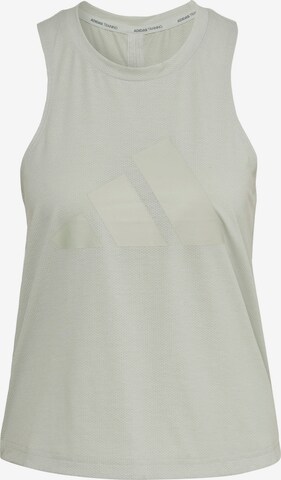 ADIDAS PERFORMANCE Sports Top in Green: front