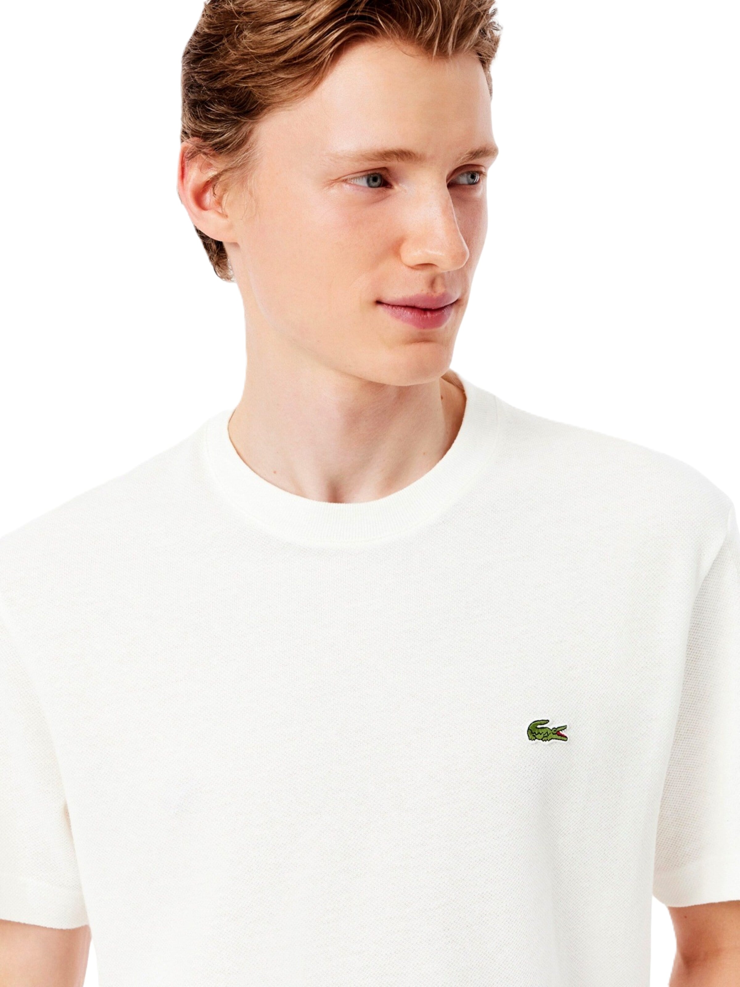 LACOSTE T-Shirt in Weiß