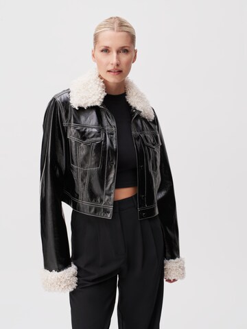 LeGer by Lena Gercke Between-Season Jacket 'Charleen ' in Black: front