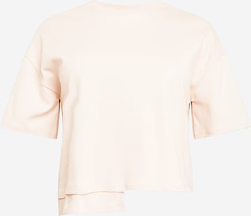 T-shirt NU-IN Plus en rose : devant