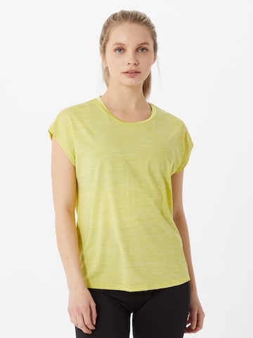 T-shirt 'Keela' ABOUT YOU en jaune : devant