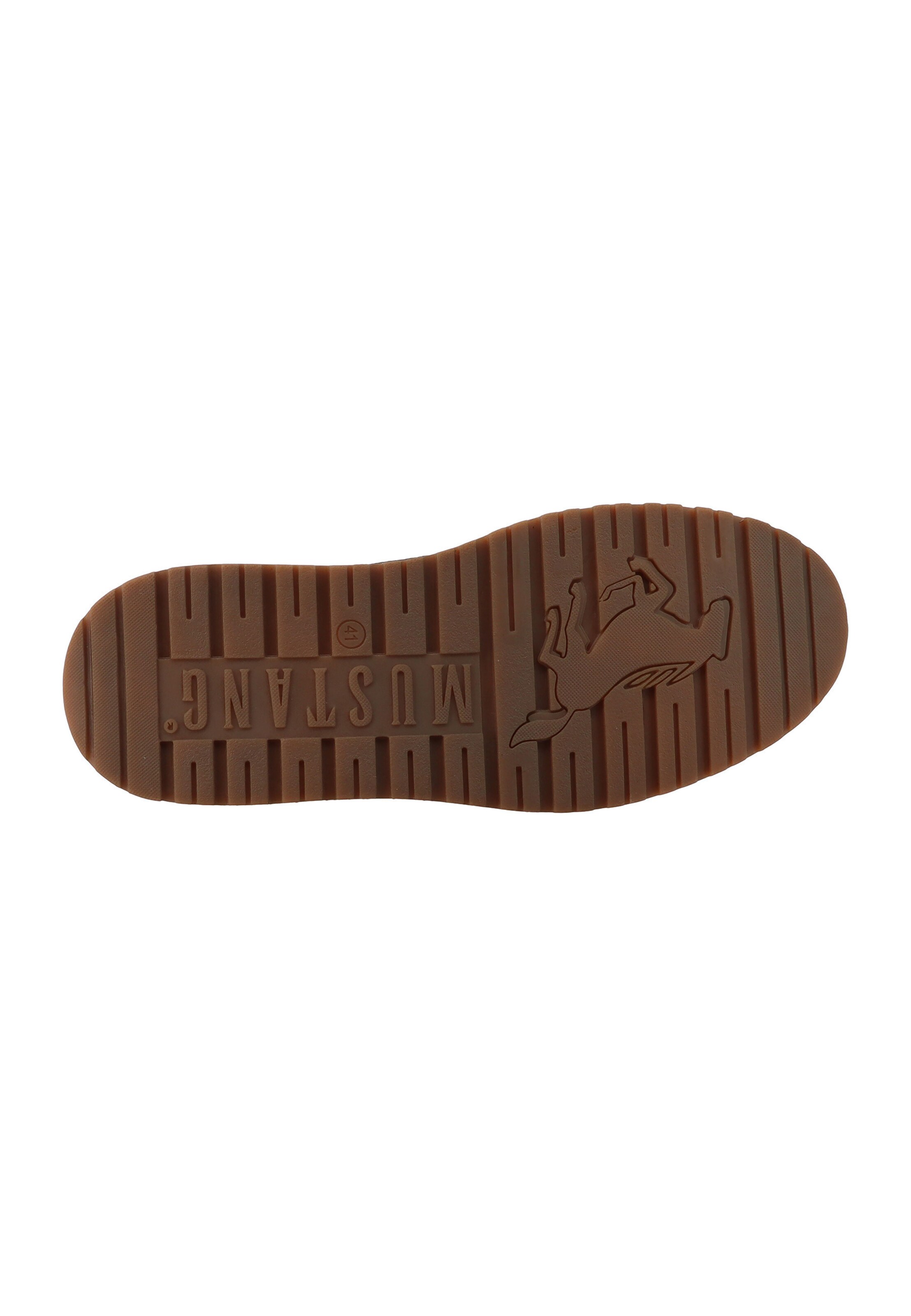 MUSTANG - Botas com atacadores em castanho