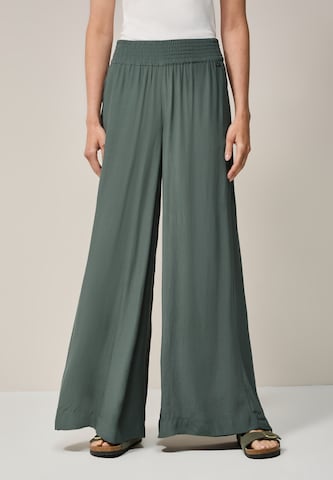 CECIL Wide Leg Hose in Grün: Vorderseite