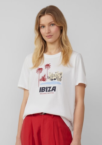 T-shirt s.Oliver en blanc