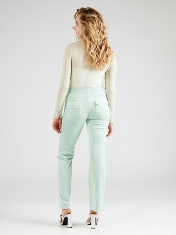 Juicy Couture Regular Broek 'Del Ray' in Groen