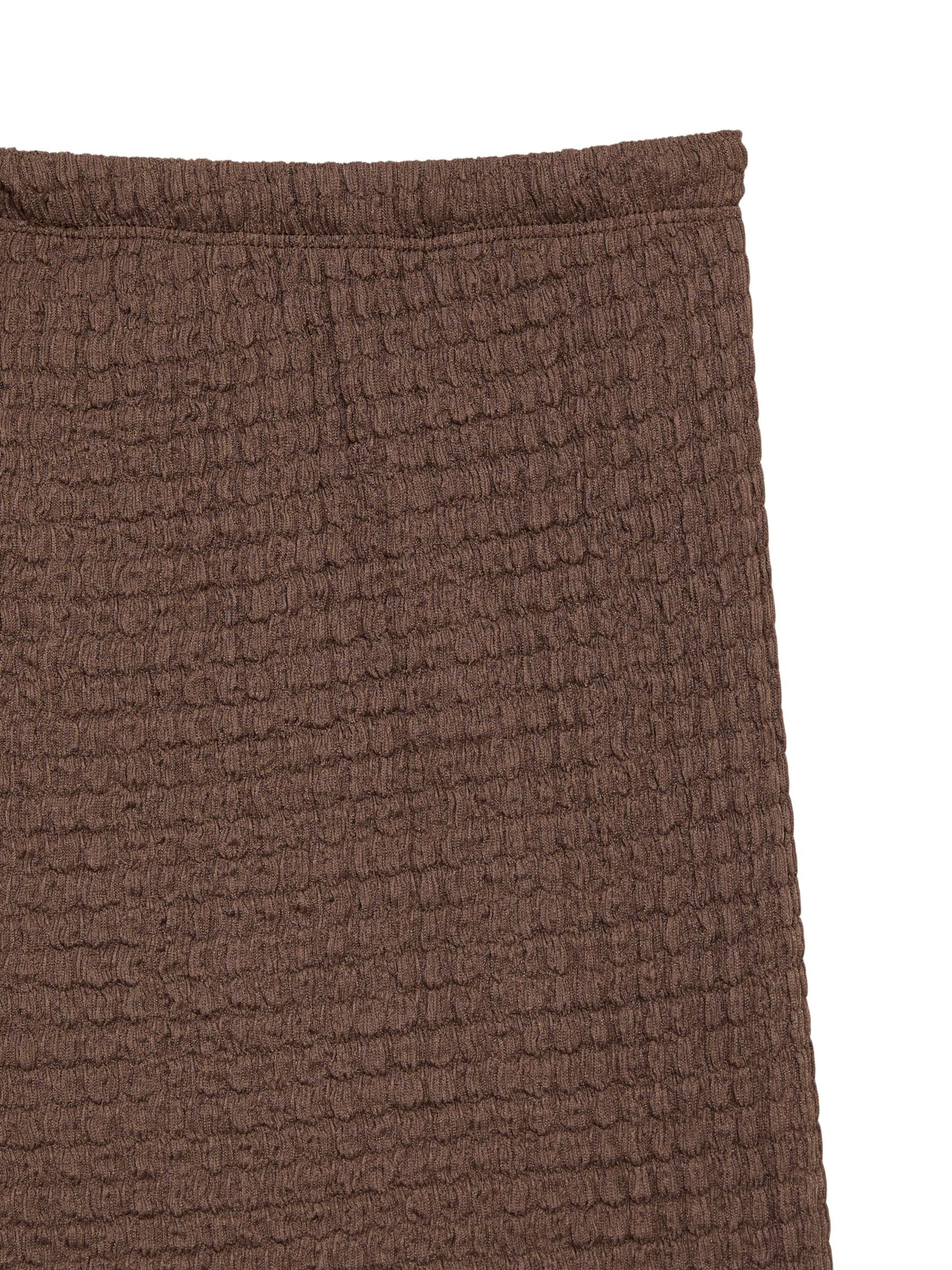 VERO MODA Wide leg Trousers 'VMLina' in Brown