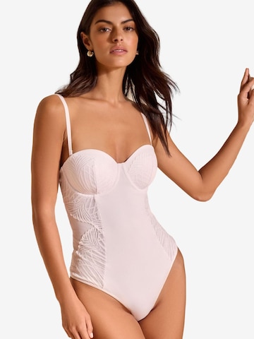 Lipsy Body in Wit: voorkant