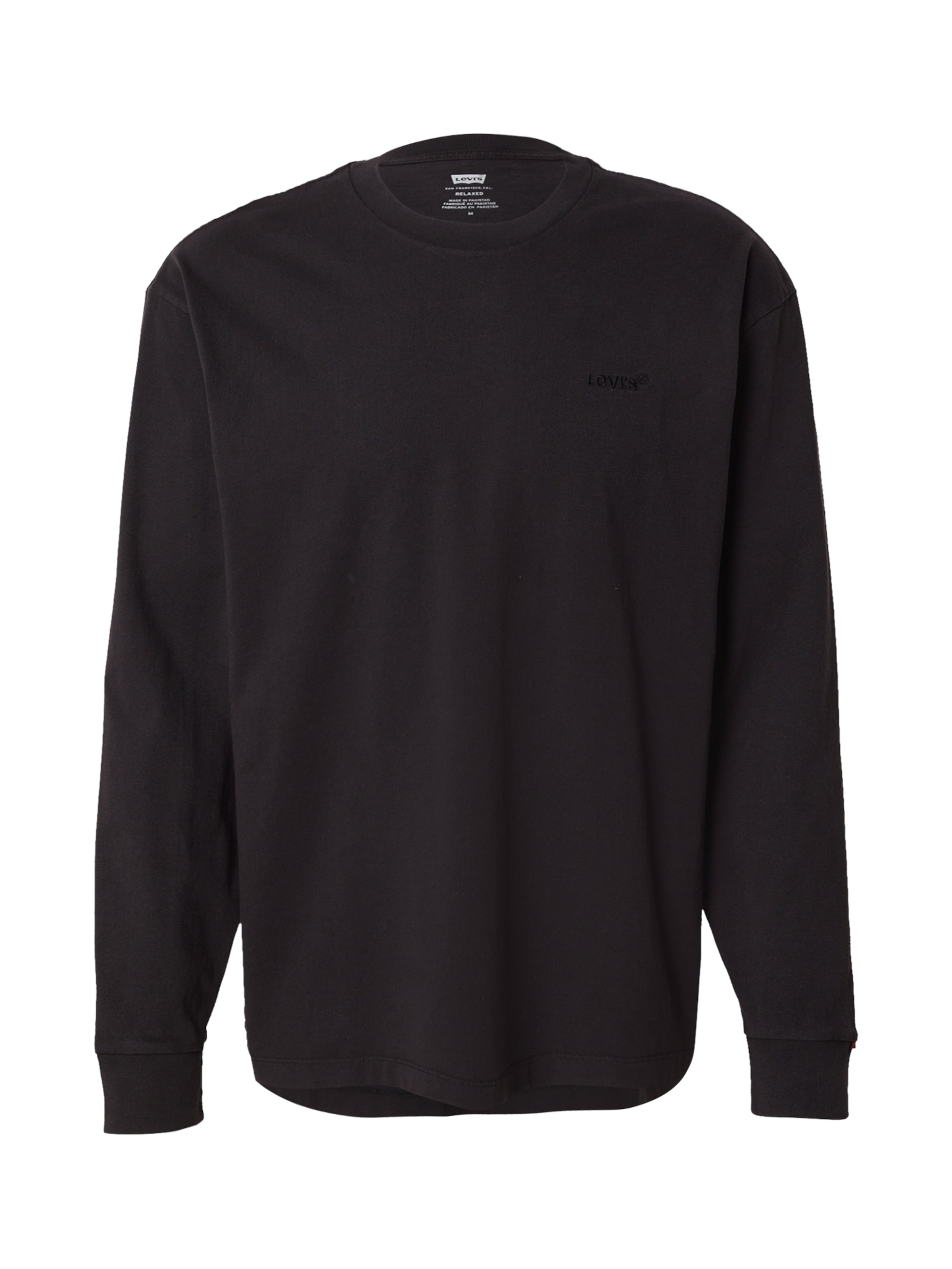 LEVI'S ® Koszulka 'Authentic' w kolorze czarny: przód