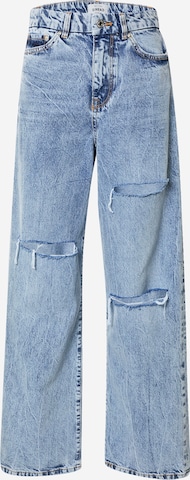 NEW LOOK Wide leg Jeans in Blue: front