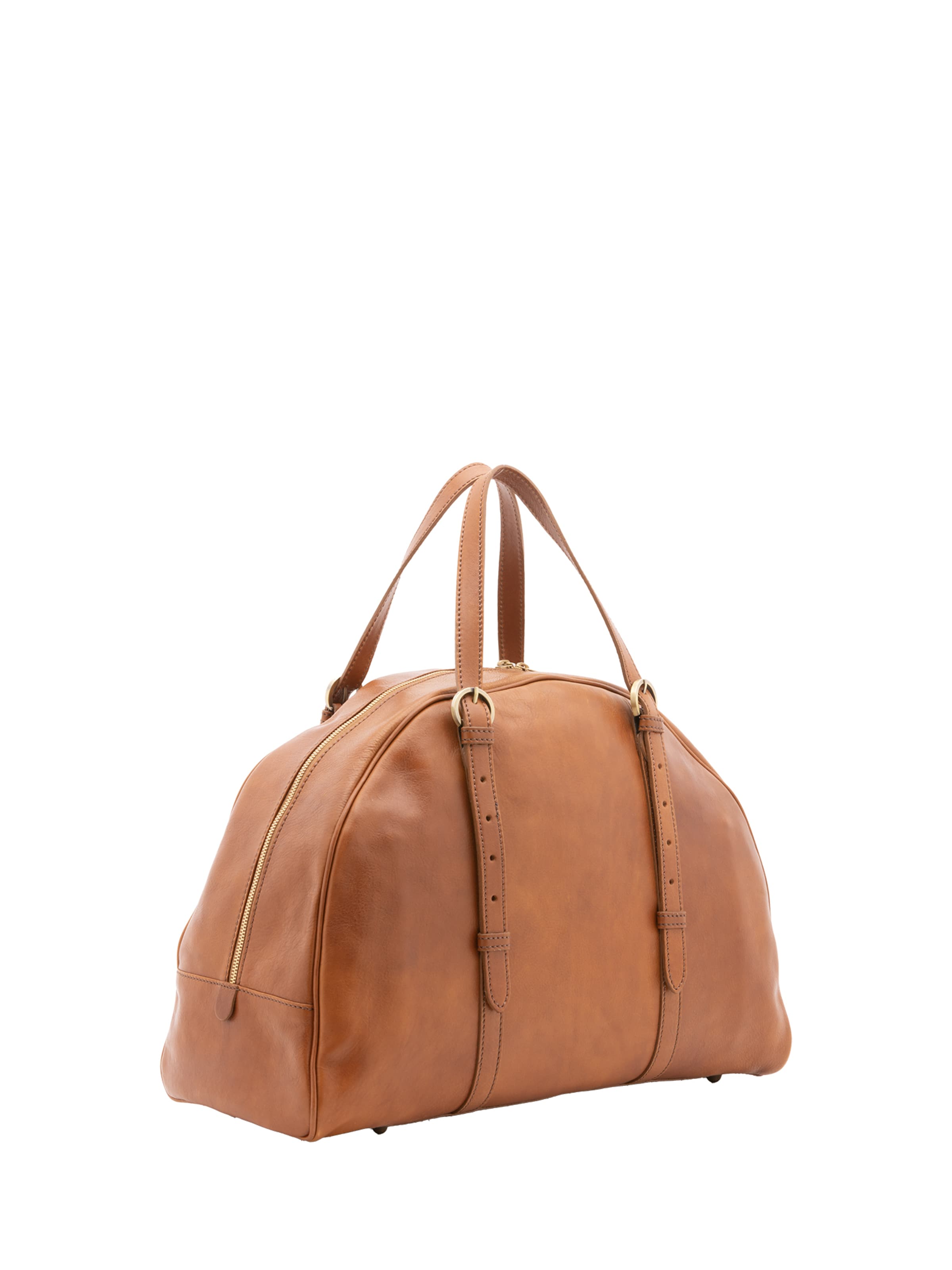 Borsa da viaggio di Viola Castellani in marrone: frontale