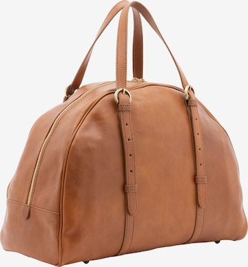 Viola Castellani Travel Bag in Brown: front