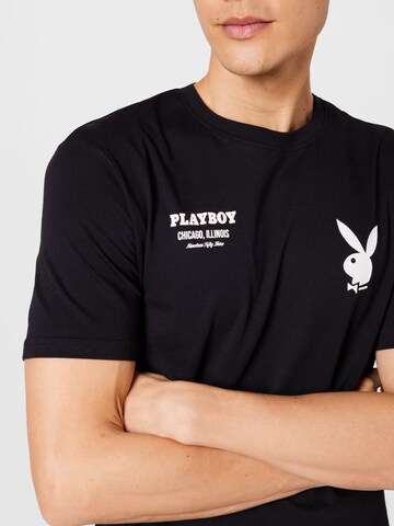 Only & Sons Тениска 'Playboy' в черно