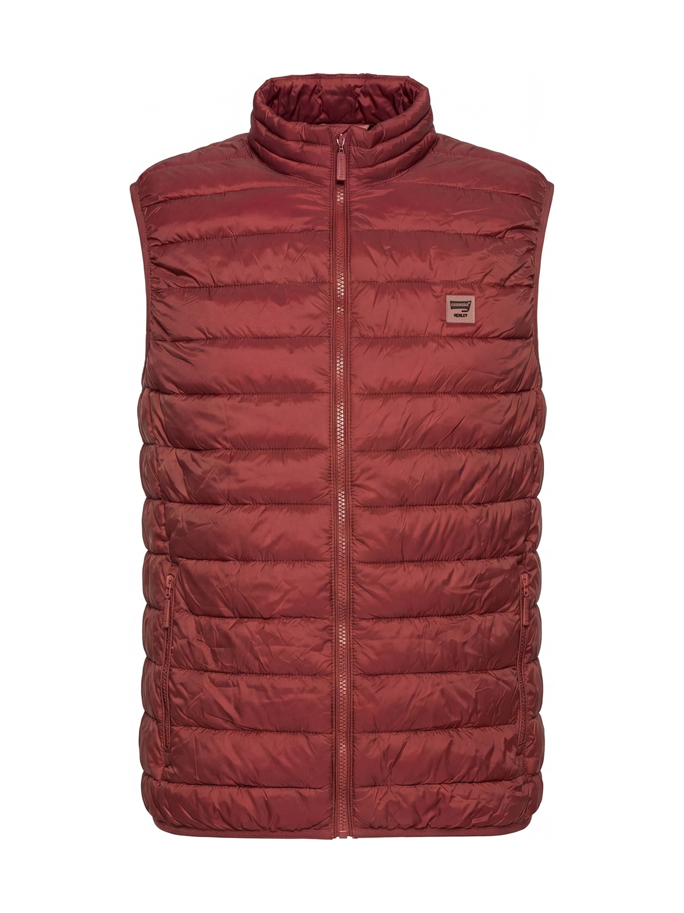 Carrera Jeans Weste 'Windproof'‌ in Rot: Vorderseite