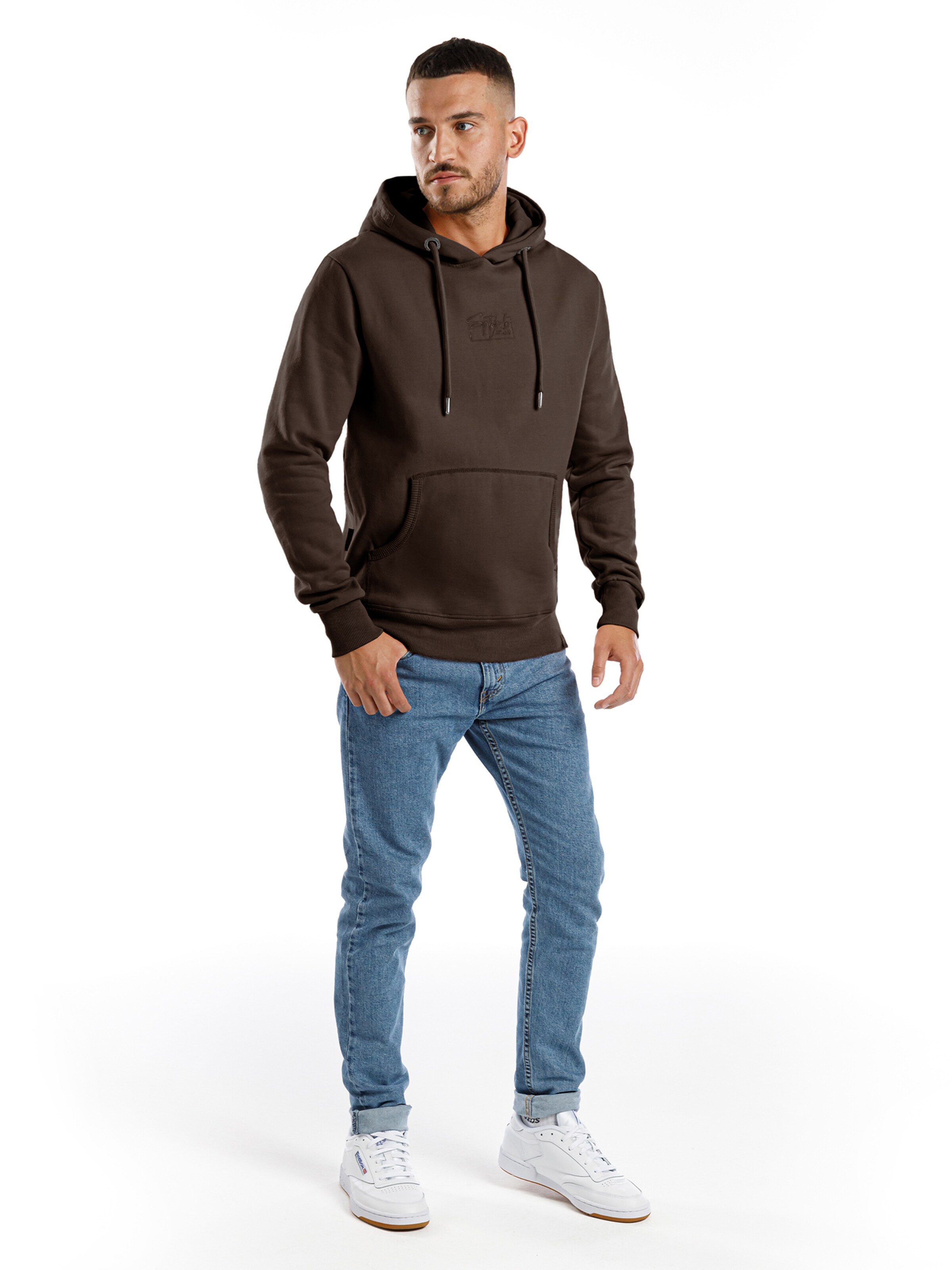 SPITZBUB Sweatshirt in Bruin