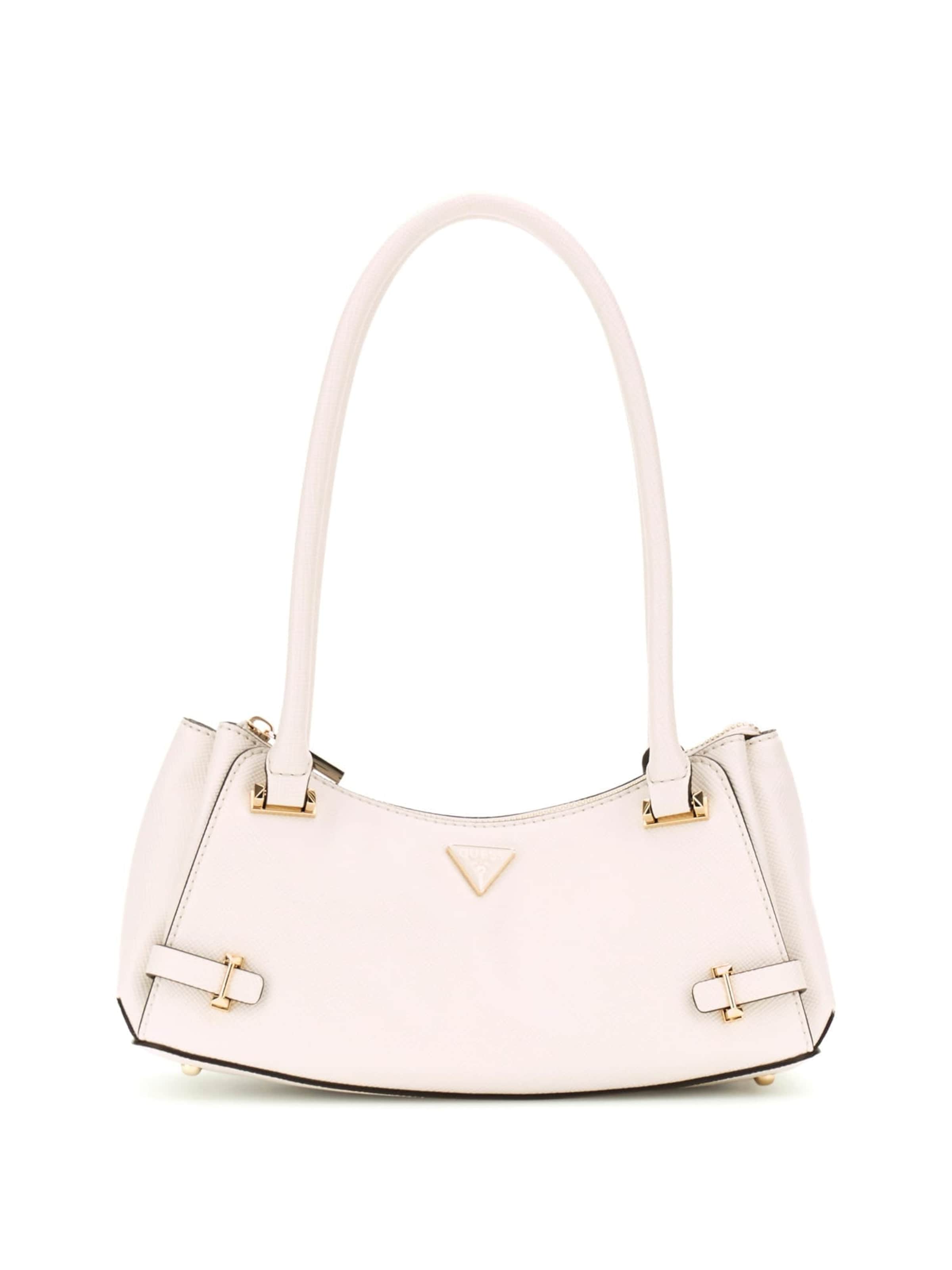 GUESS Schultertasche 'Rosalba' in Weiß: Vorderseite