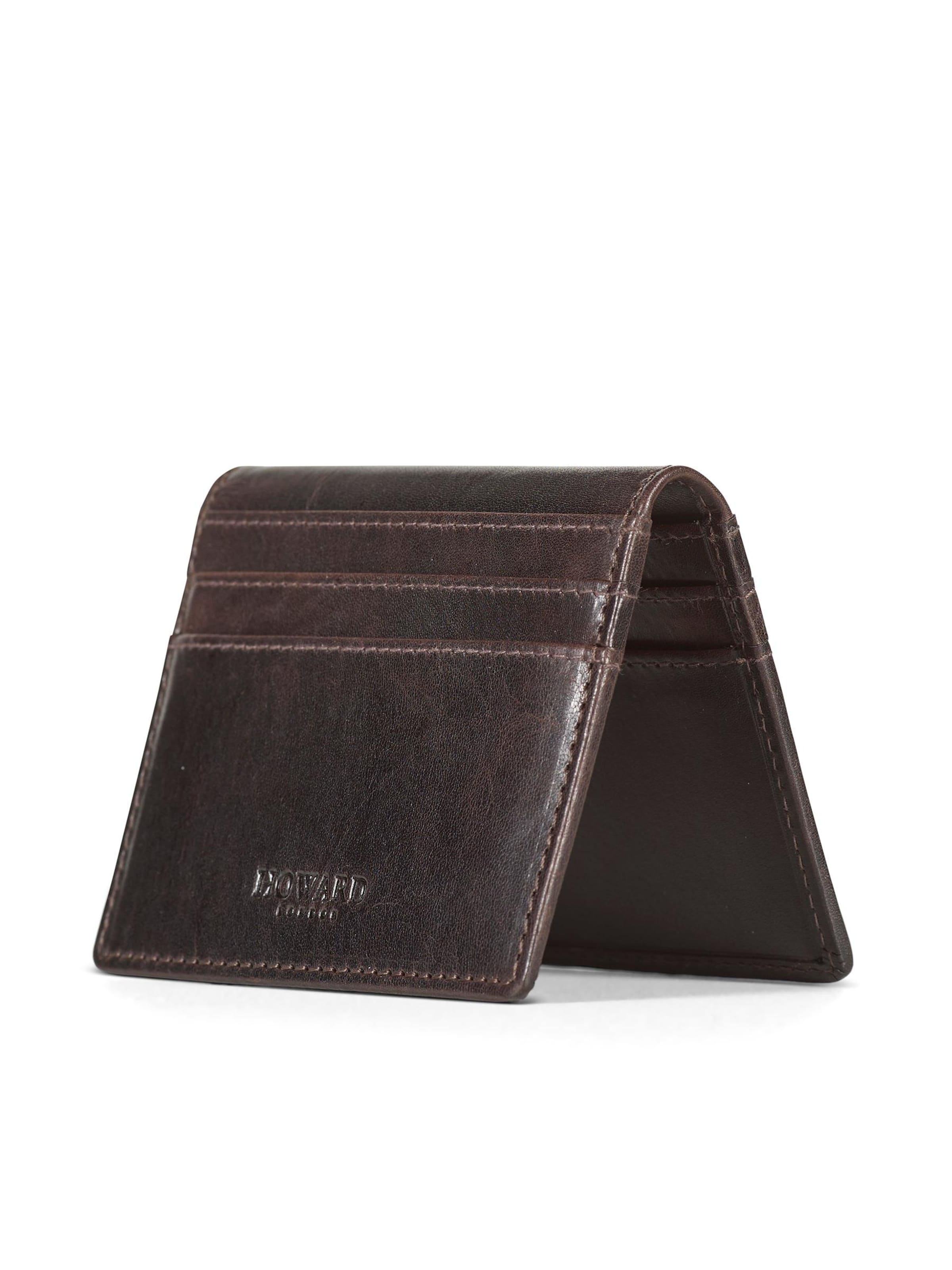 Porte-monnaies 'Howard Cardwallet Nort Dark Brown' Howard London en marron