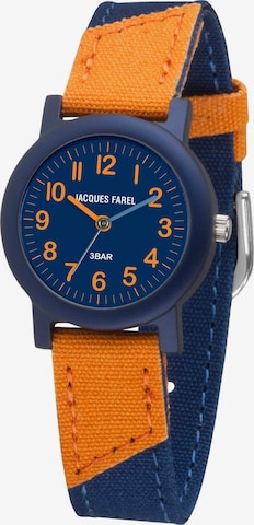 Jacques Farel Analog Watch in Blue: front