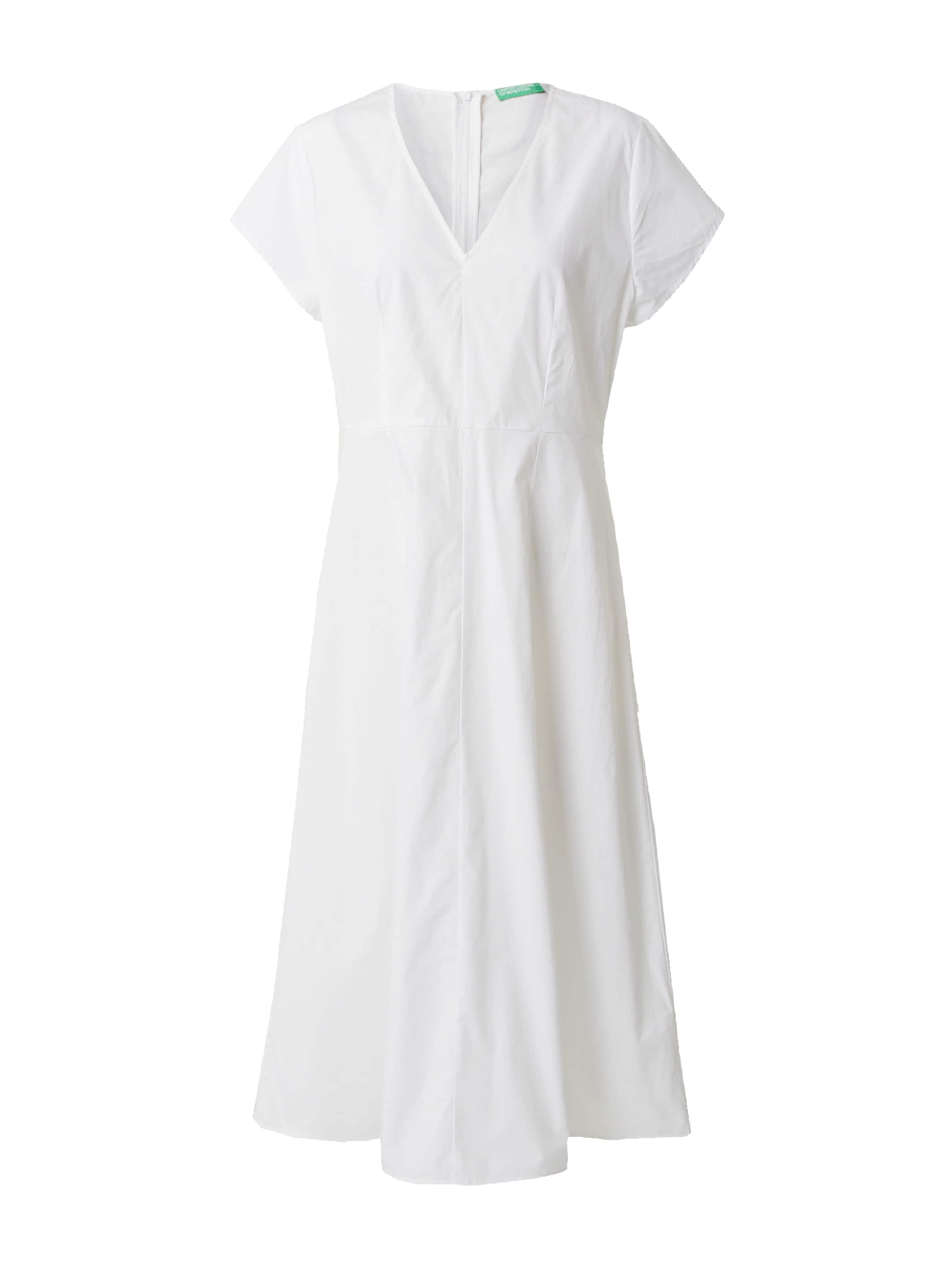 Erstaunlich Benetton Kleid Weiss Und Bewertungsarah10209