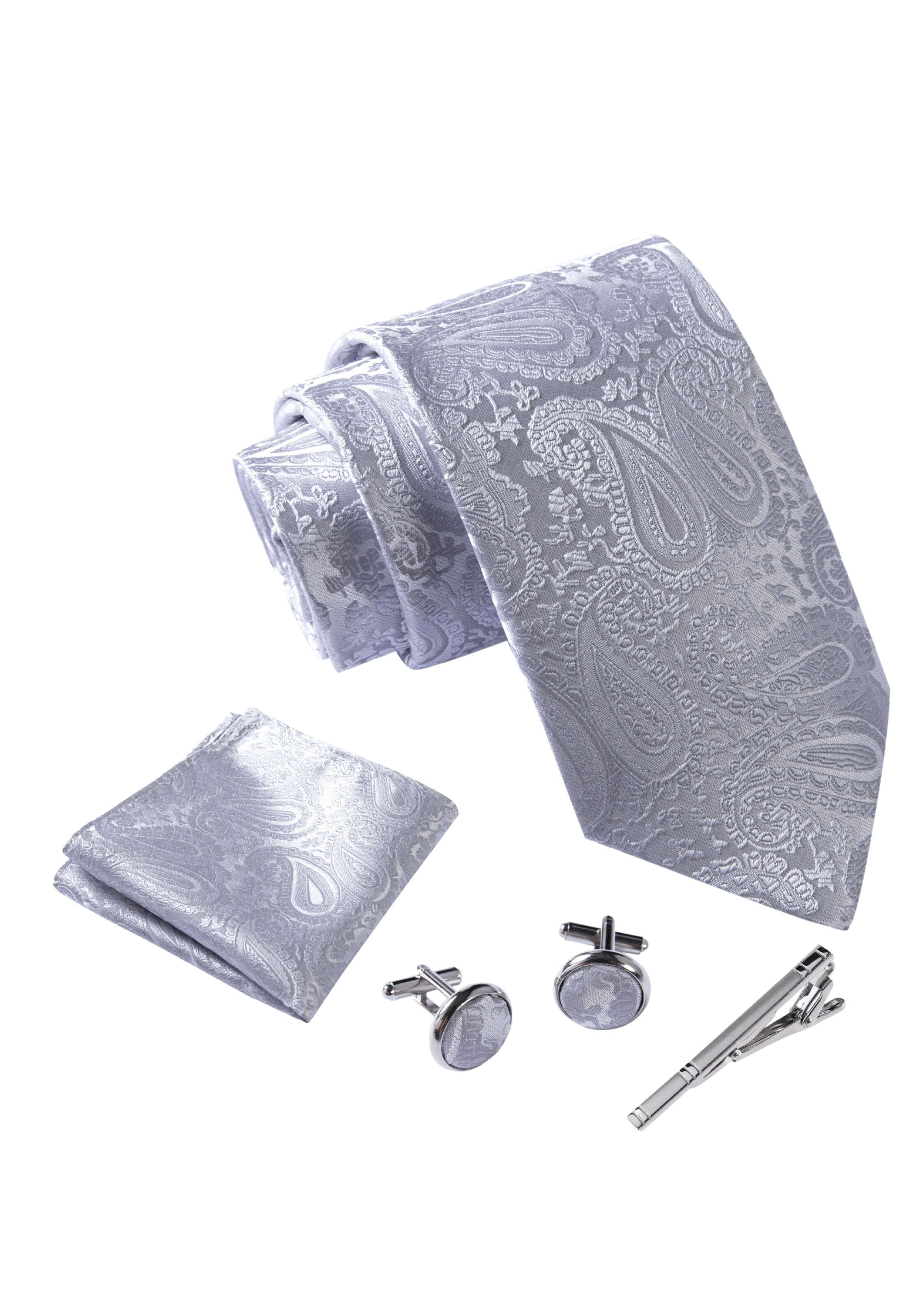 Massi Morino Tie in Grey: front