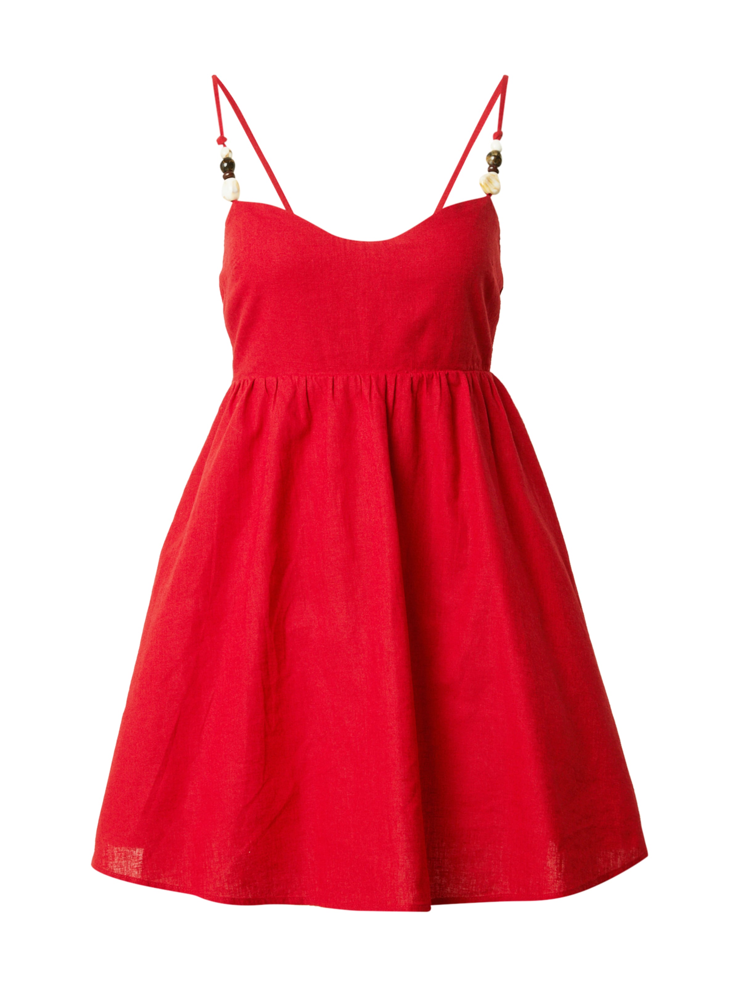 Abercrombie & Fitch - Vestido de cocktail em vermelho: frente