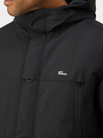 JACK WOLFSKINOutdoor jakna 'GLACIER SHIELD' - crna boja