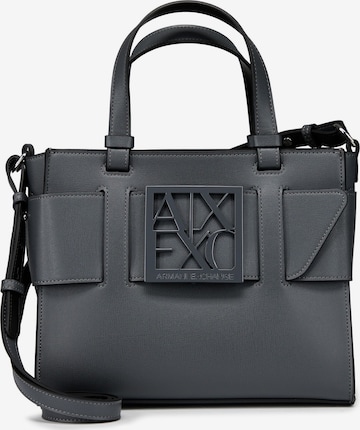 Borsa a mano di ARMANI EXCHANGE in grigio: frontale