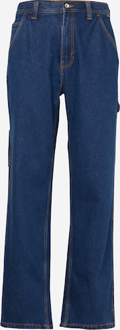 Loosefit Jeans 'DRILL CHORE' de la VANS pe albastru: față