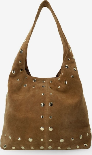 MANFIELD Umhängetasche in gold / taupe, Produktansicht