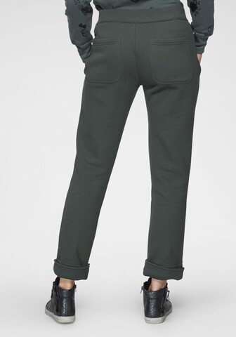 Regular Pantalon Navigazione en vert