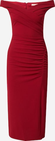 Abito da cocktail di Skirt & Stiletto in rosso: frontale