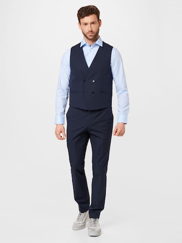 SEIDENSTICKER Slim fit Business Shirt in Blue