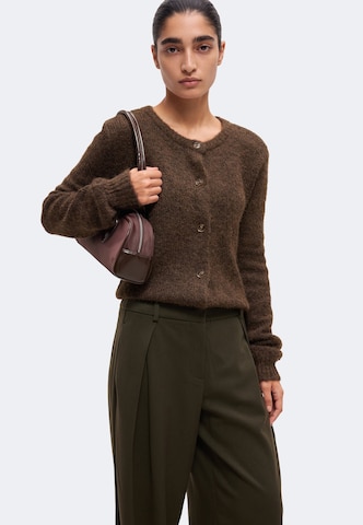 Barrel Pantaloni cutați 'Chica Henrika' de la MSCH COPENHAGEN pe verde