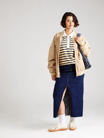 Tommy Hilfiger Curve Sweatshirt in Beige
