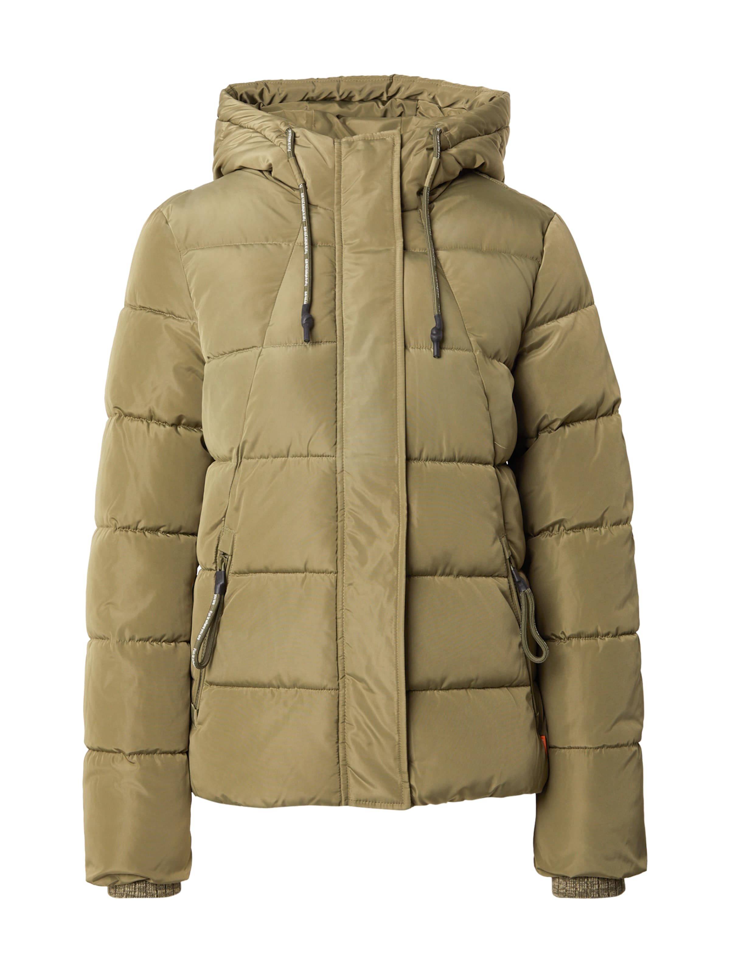 QS Vinterjakke i grøn: forside