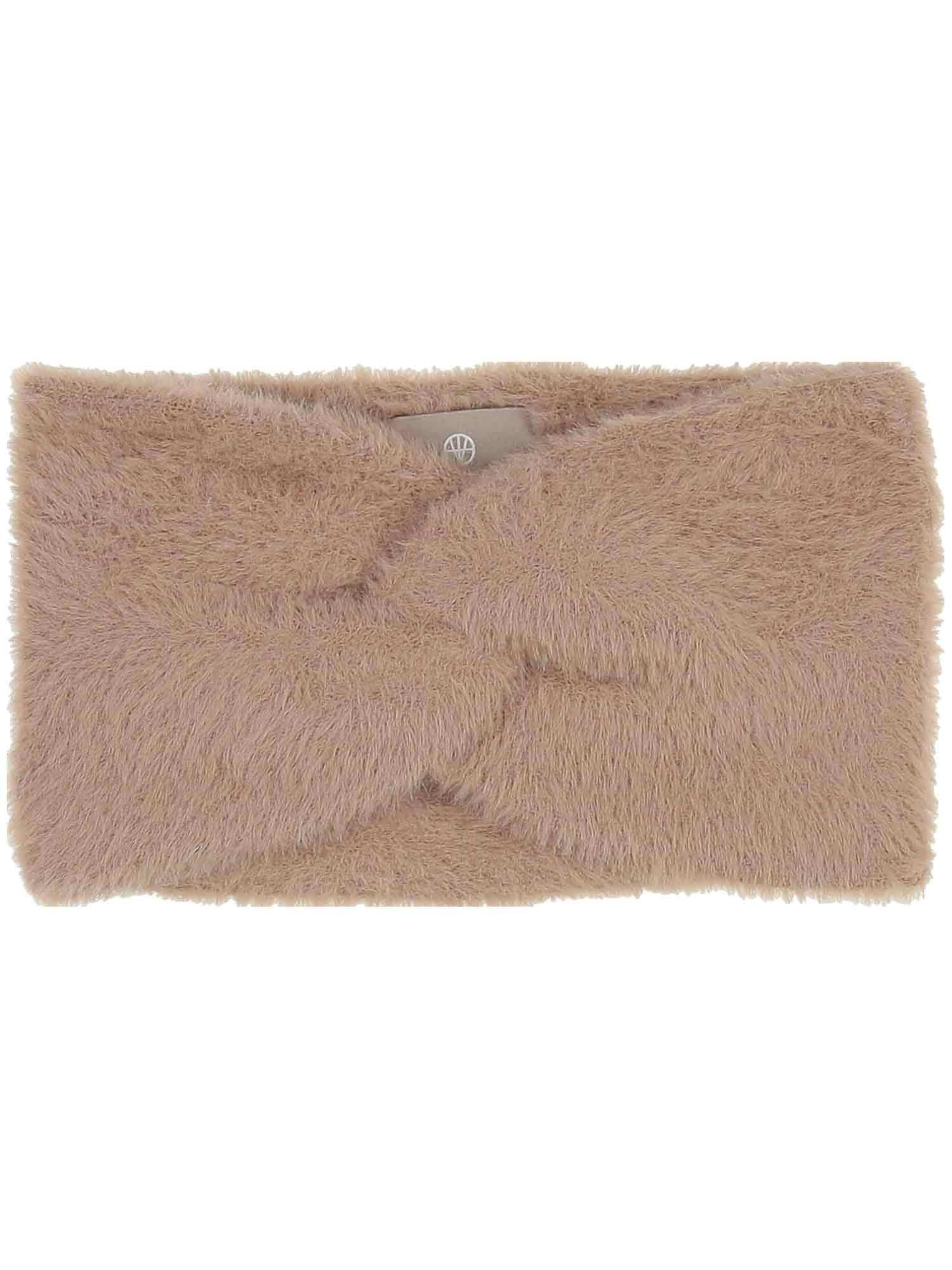 LOEVENICH Stirnband in Braun: Vorderseite