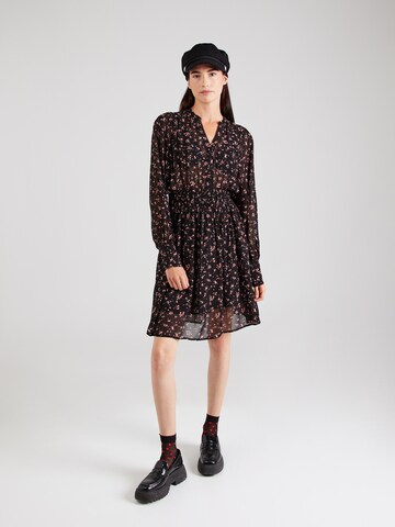 Robe-chemise 'Orabella' MSCH COPENHAGEN en noir : devant