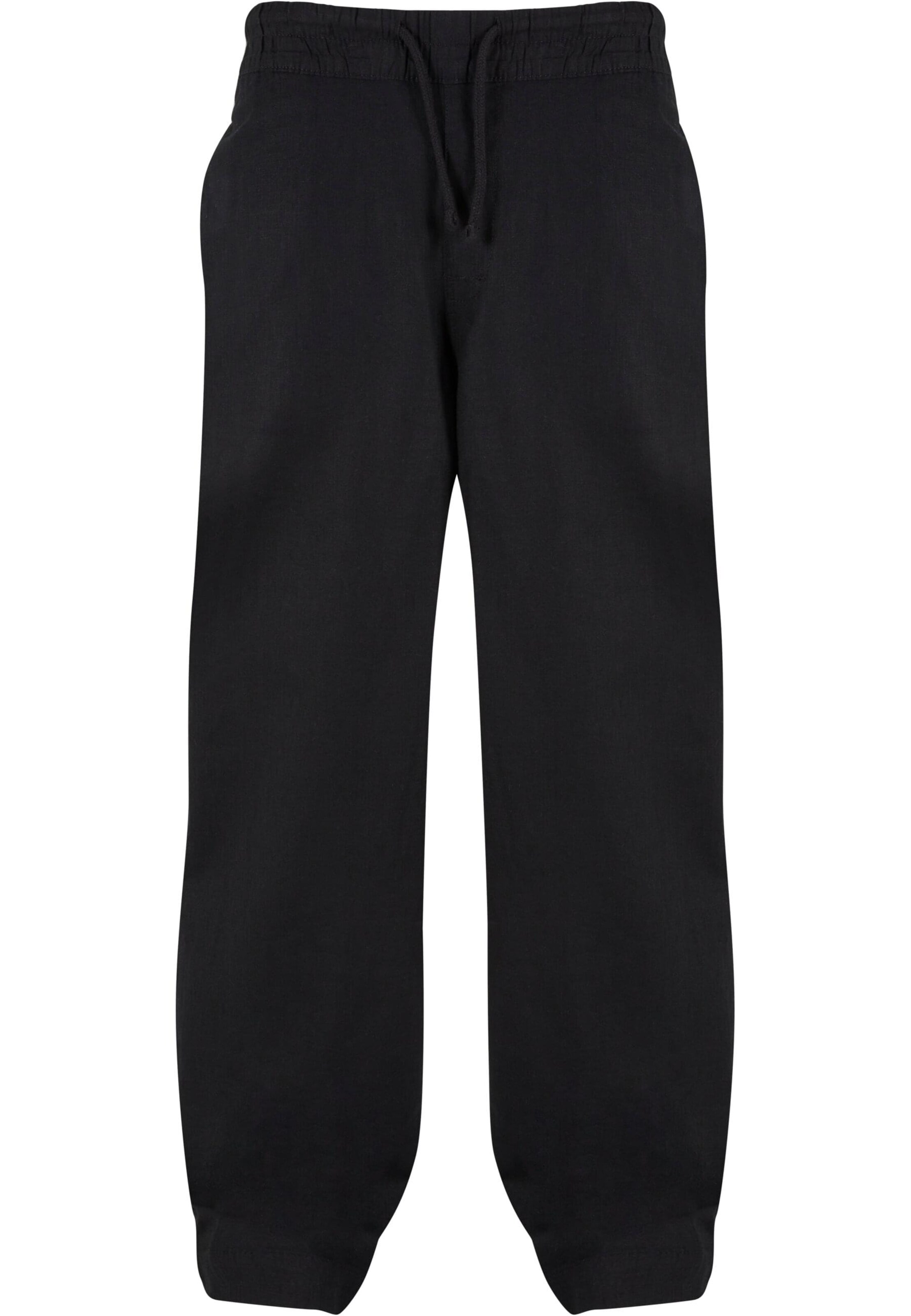 Urban Classics Trousers in Black: front