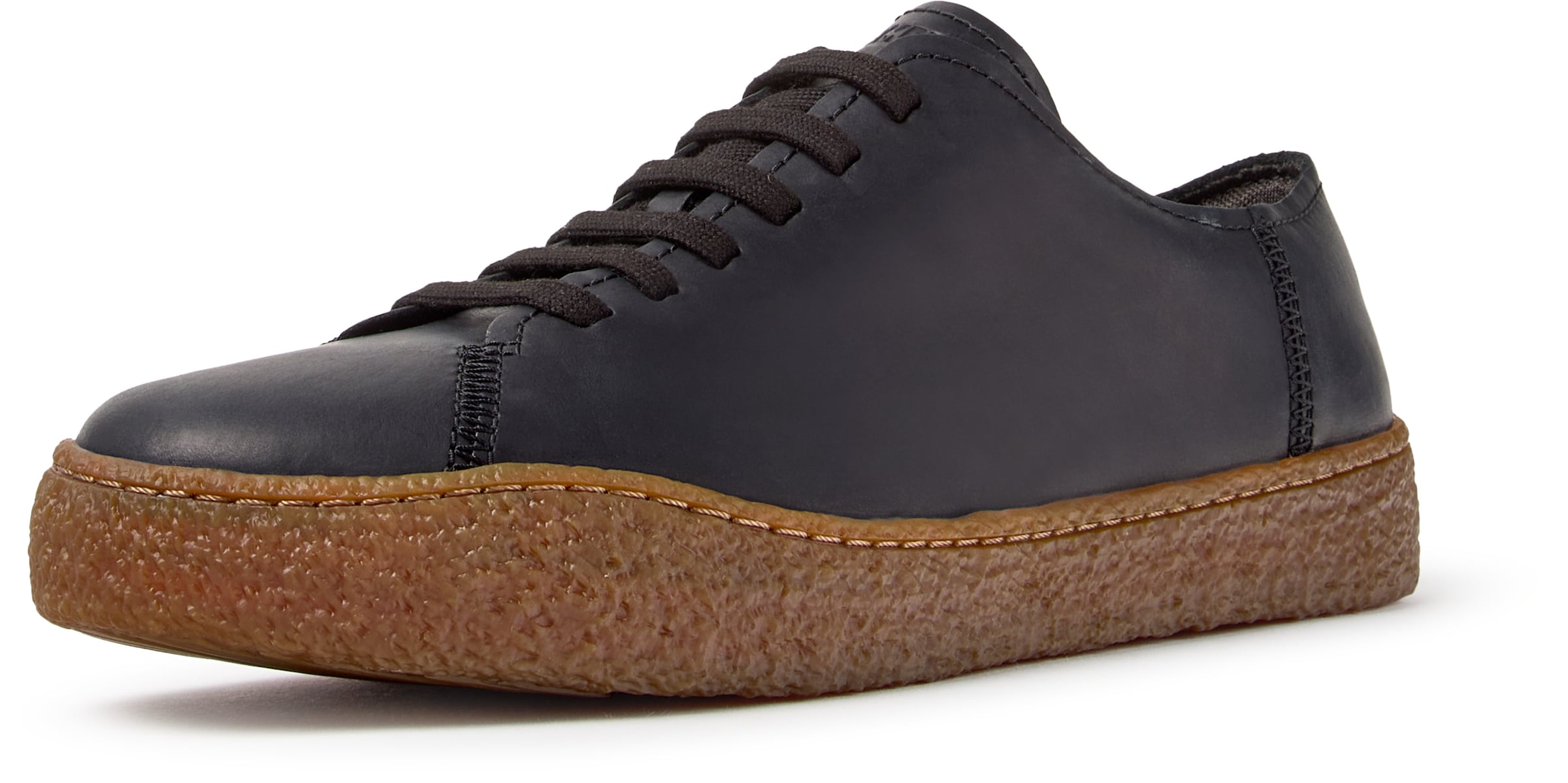Baskets basses ' Peu Terreno ' CAMPER en noir : devant