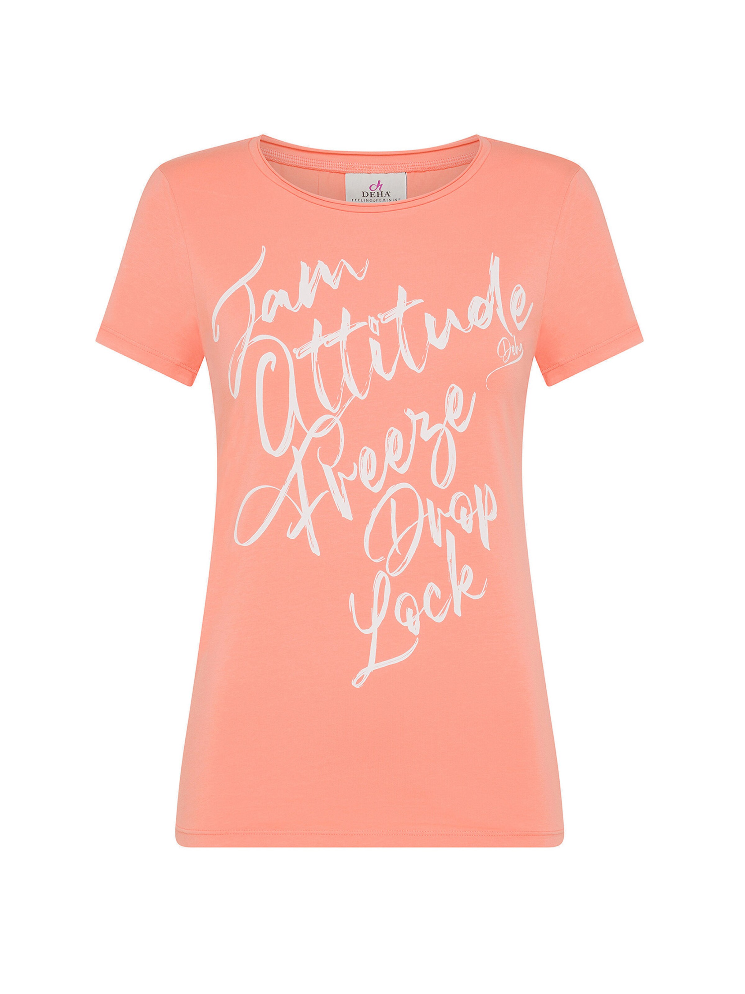 DEHA Shirt in Oranje: voorkant