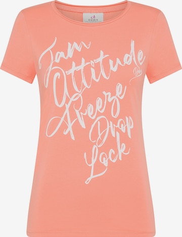 DEHA T-Shirt in Orange: Vorderseite