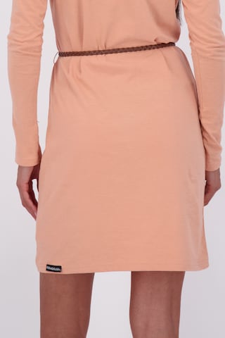 Alife and Kickin Dress in Orange