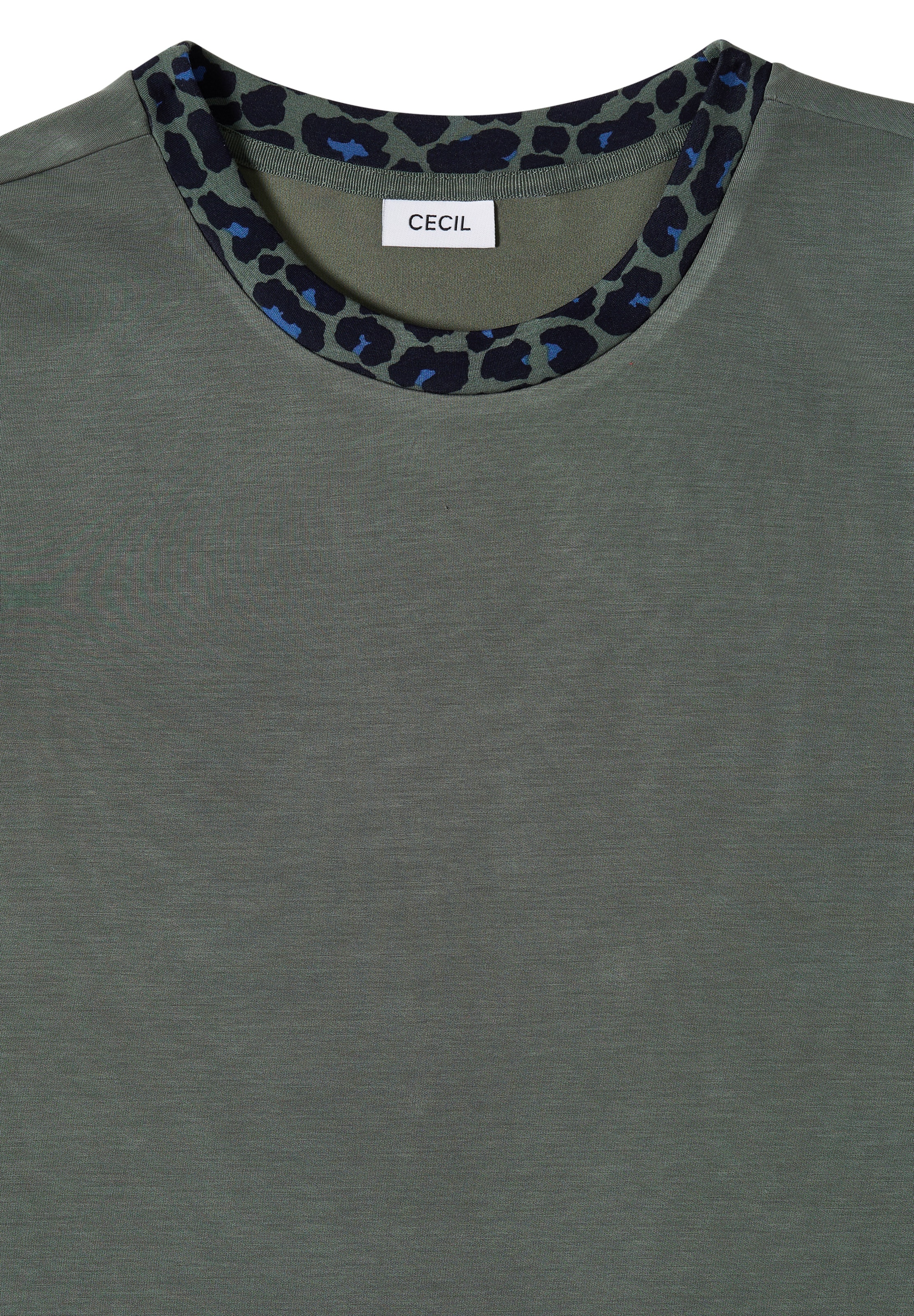 CECIL T-Shirt in Grün