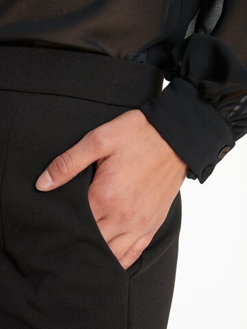 Ana Alcazar Regular Broek ' Tabela ' in Zwart